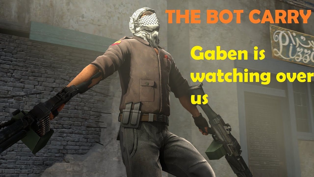 CS-GO (Nuke) Bot carries team! Funny, Awesome, MLG, Carry - YouTube