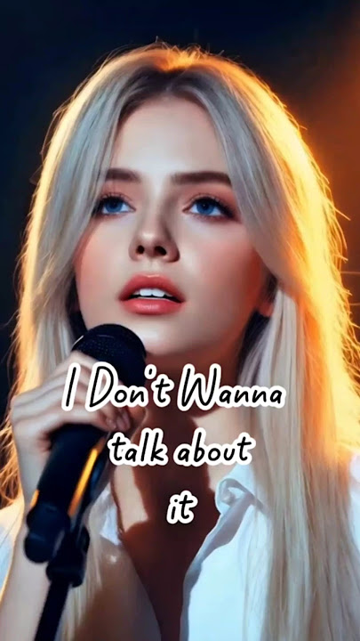 I Don't Wanna Talk About It-Lyrics -Rod Stewart #shorts