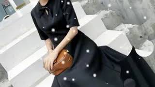 綺麗目 エレガント イブニングドレス ブラック ロング ドレス