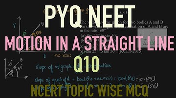 The velocity-time graph for two bodies A and B are shown in Fig. Then acceleration of A and B are i