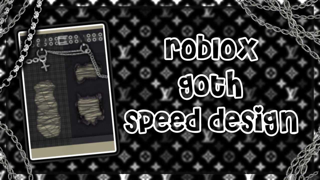 Roblox Goth Speed Design Youtube This video includes goth/gothic/grunge outfits for boys, girls & everything in between!(to my subs, i will post often btw)･ﾟ★ the links to the outfits in. youtube