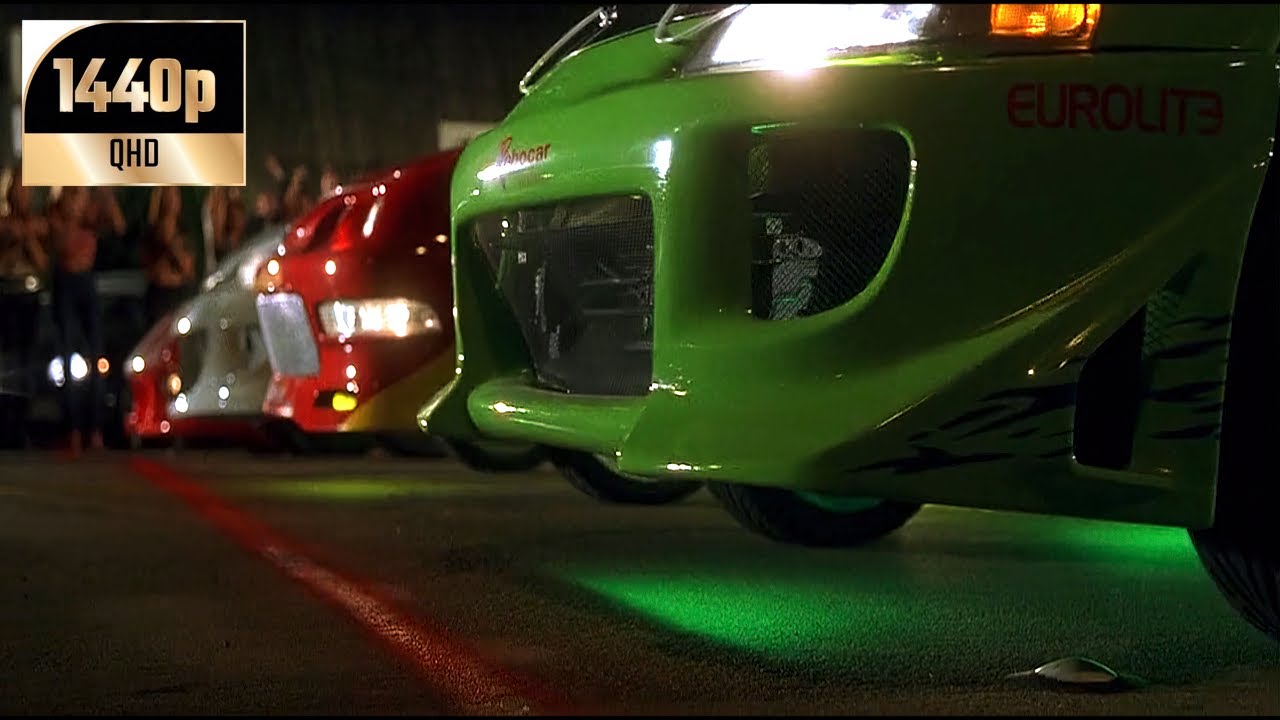 Rapido y Furioso (2001) La Carrera Latino 1440p