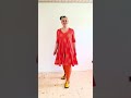 Emi Orange Dream, farverig Amamiko kjole #colorfulfashion #sizeinclusive #fashion #dopaminedressing
