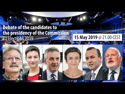 Debate of the candidates for the presidency of the Commission – EU Elections 2019