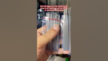 Phôi Mũi Ngạnh Thép Trắng Cao Cấp 1.8/2.0/2.2/2.5 Làm lưỡi câu cá lóc cá chẻm 0919111169-0939333282