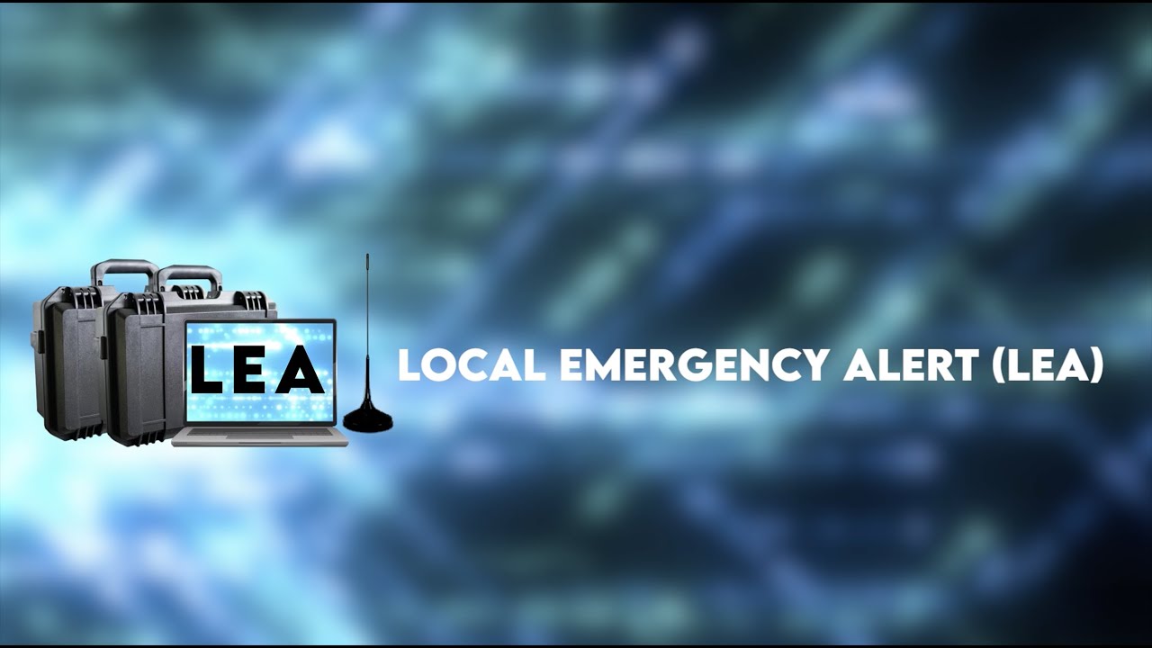 Philippines: Local Emergency Alert (LEA) system - YouTube