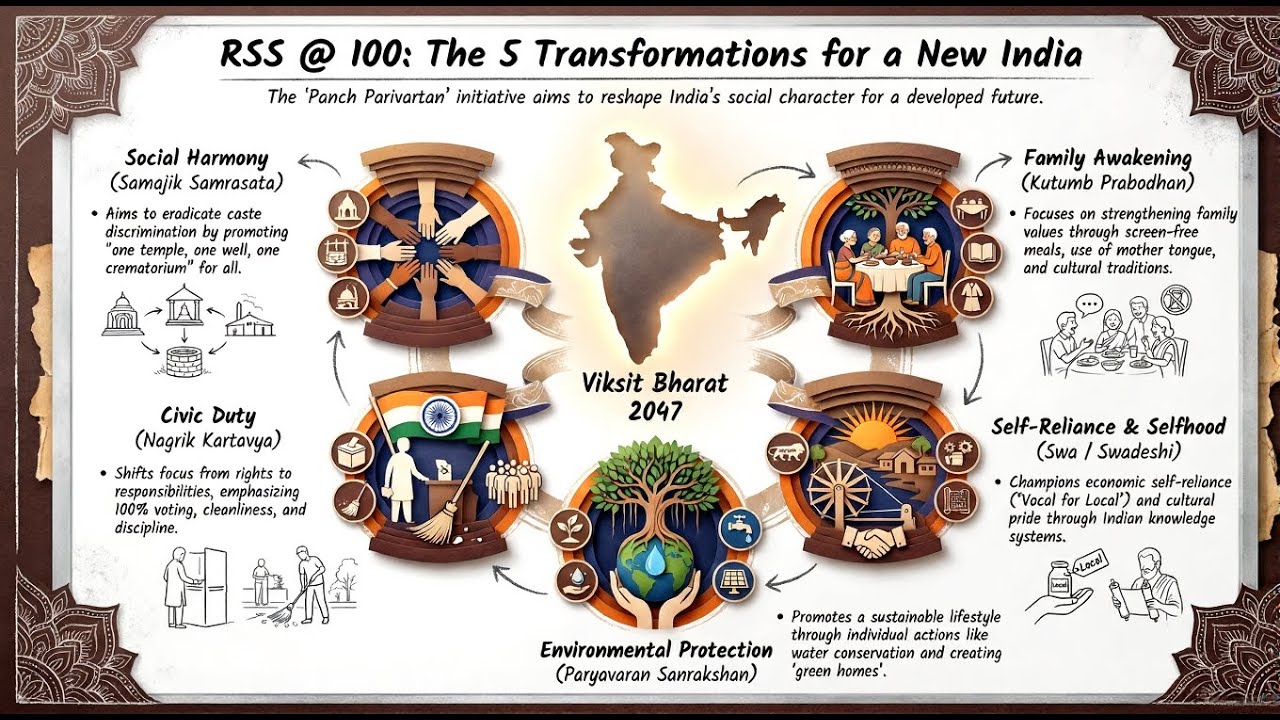 RSS Social Transformation Plan: Samajik Parivartan ka Vision 2047 Explained