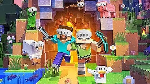 MINECRAFT BEDROCK VR Meta Quest 2 and 3