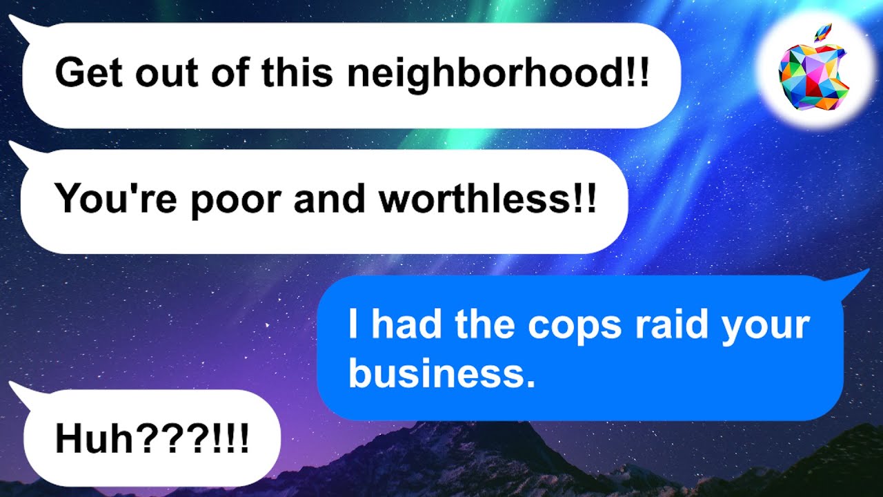 【Apple】Высокомерный сосед смотрит на мою семью свысока, потому что считает нас бедными.