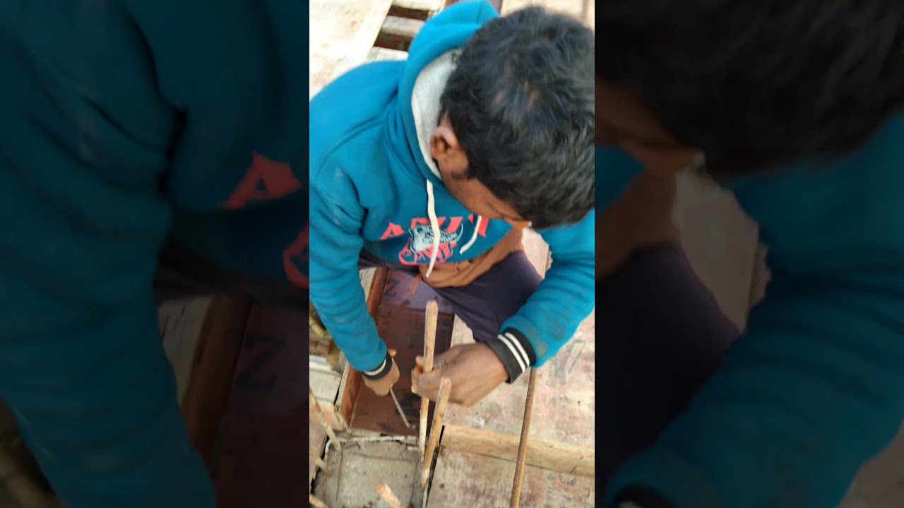 yah design ban raha hai aur shuttering ka ply setting ho raha hai