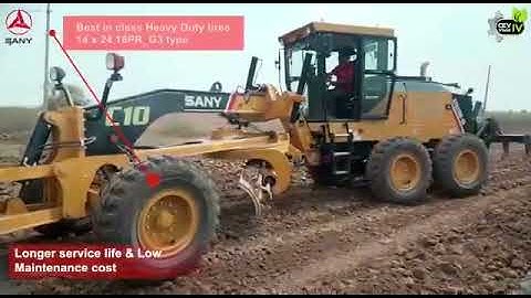 All New SANY STG170 C-10 Series Motor Grader  | Call 1800 209 3337 for Enquiries