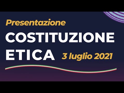 Presentazione Costituzione etica della FNO TSRM e PSTRP - 3 luglio 2021