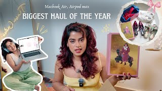 Download Lagu I SPOILED MYSELF BIG! 😍 Apple Macbook Air M4 1TB, AirPod Max Unboxing + Biggest girly haul ever MP3