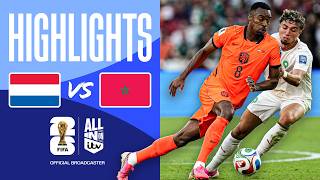 HIGHLIGHTS - Netherlands v Morocco | All Action Knockout Match! | FIFA World Cup