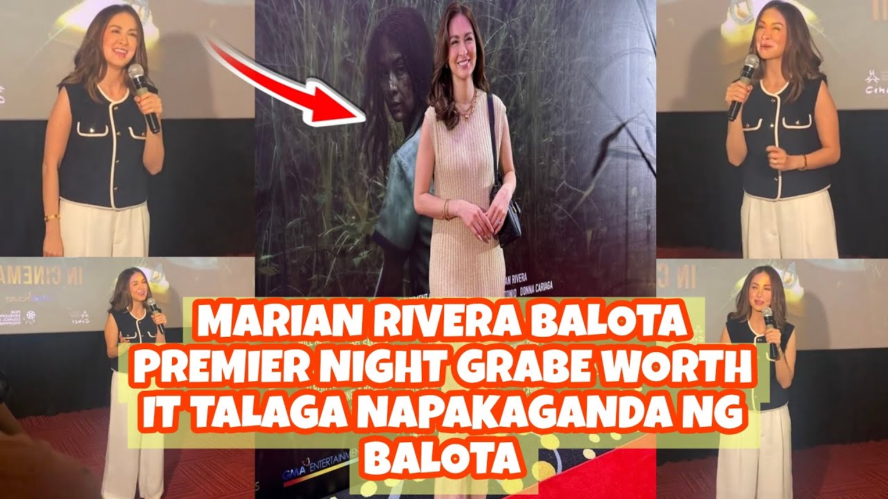 BALOTA PREMIER NIGHT WITH MARIAN RIVERA at SM AURA - YouTube
