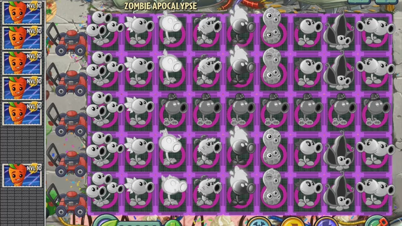 Plants vs Zombies 2 Revivir Todos los Guisantes Quemados - YouTube