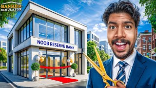 I Opened My Own Reserve Bank 🤑!! Banker Simulator #1  screenshot 5