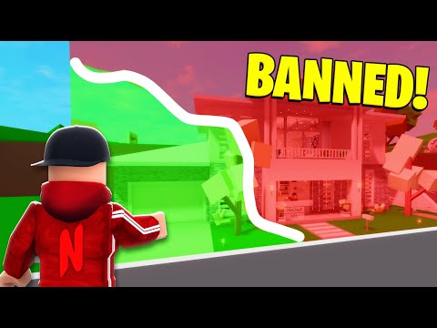 How To ENTER A BANNED HOUSE In Roblox Brookhaven...