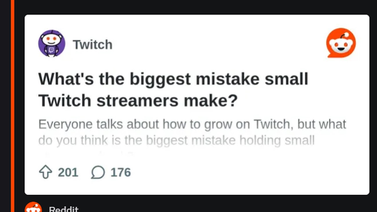 What's the biggest mistake small content creators make?