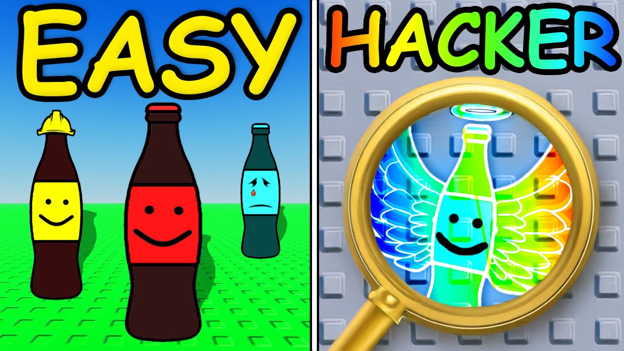 Finding EVERY Cola in Roblox find the colas...