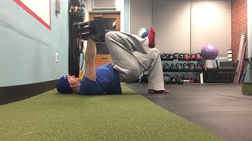 TonyGentilcore.com 1-Legged Glute Bridge Floor Press