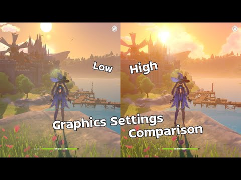 Genshin Impact - Graphics Settings Comparison [PC]