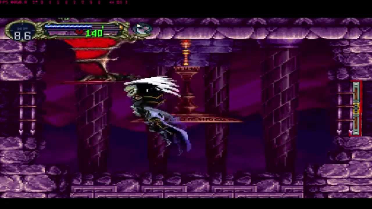 Castlevania Symphony Of The Night - Darkwing Bat - Red Rust Challenge 01