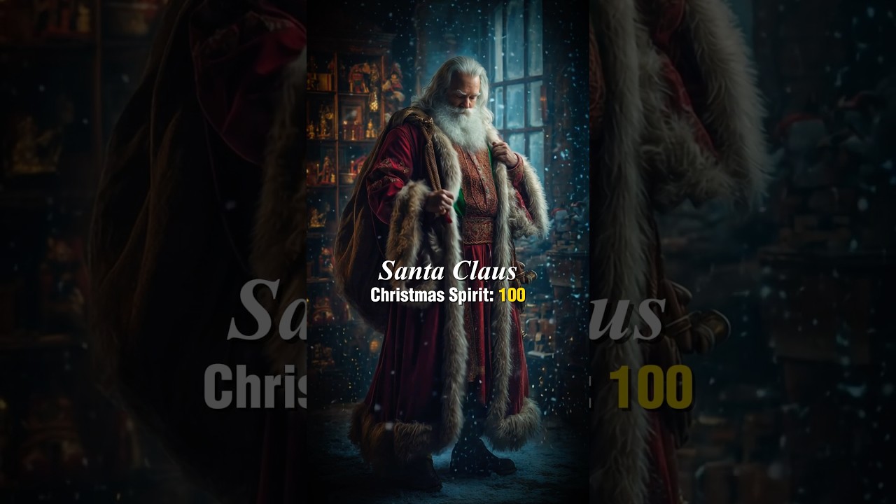 Evolution of Christmas Characters  
