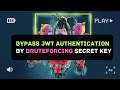 Bypass JWT Authentication By Bruteforcing Secret Key | PortSwigger |