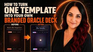 How to turn one template into your own branded oracle deck