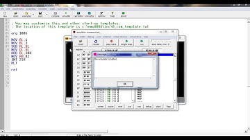 Assembly Tutorial 2 : Subtraction Operation