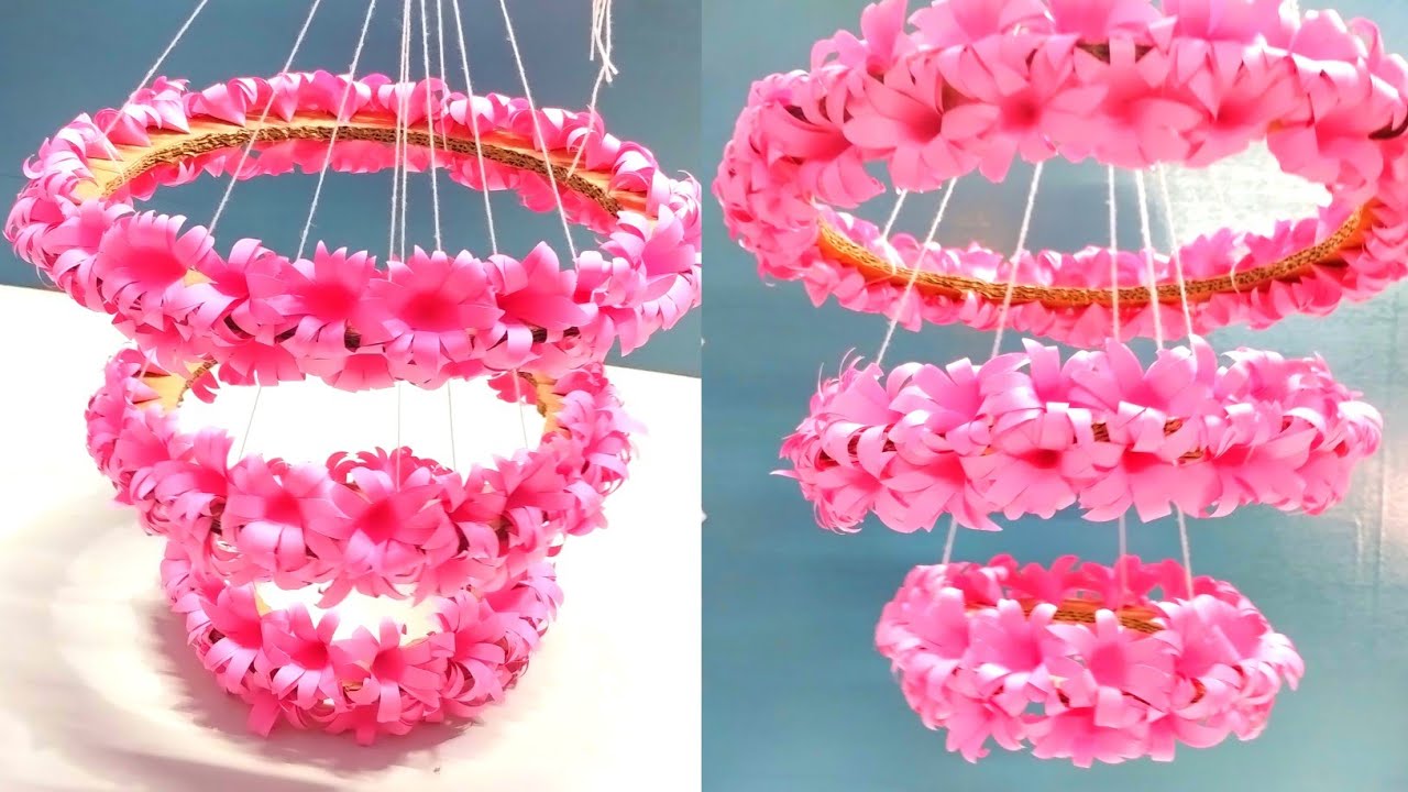 paper se jhumar banaye /how to make with for paper jhumar /Pradum Craft