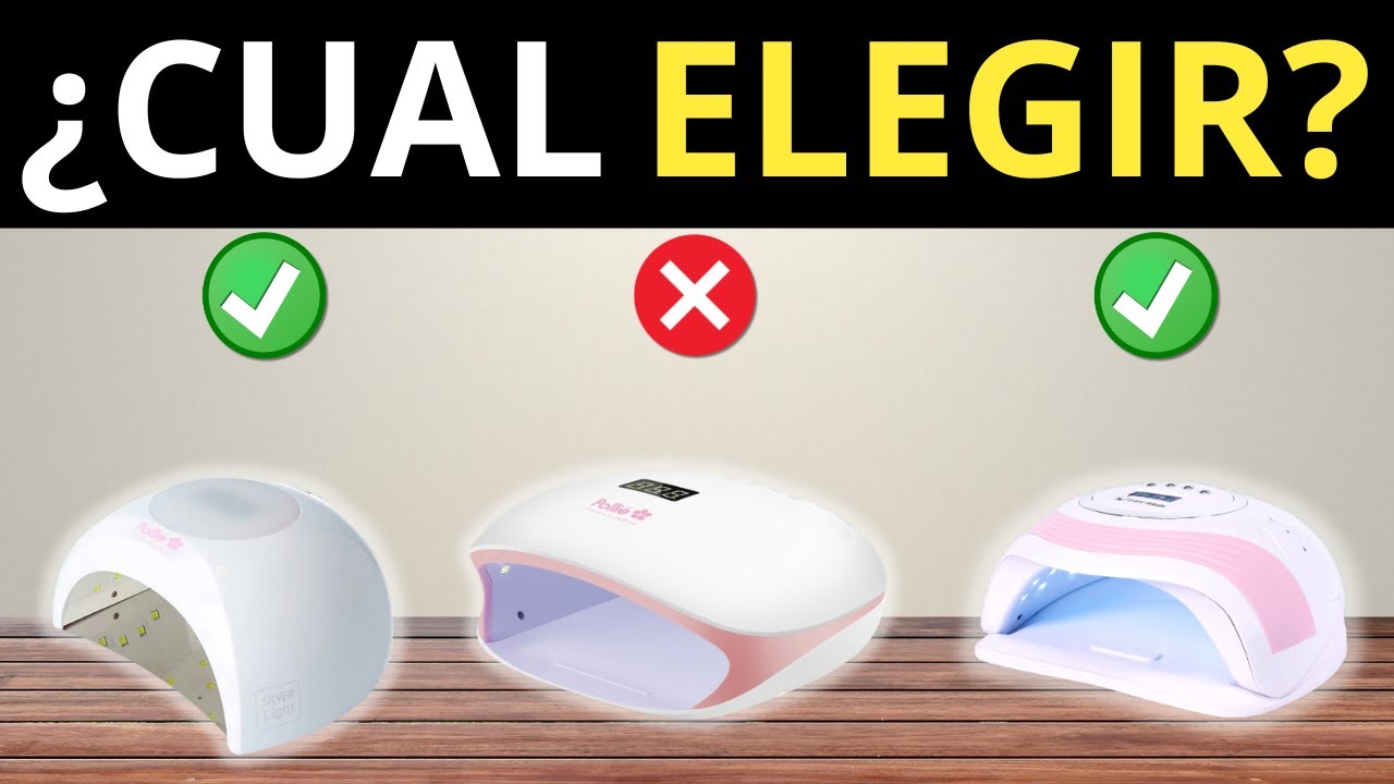 🏆 Las MEJORES Lamparas de Uñas Profesionales Calidad Precio 2024 ✅ Mejor Secador de Uñas LED Barato