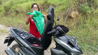 Asik jogging pagi.. Nenes bingung cari tempat boker