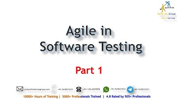 Agile in Software Testing Part 1