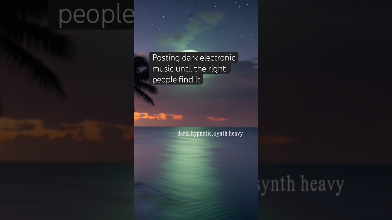 If this feels like home, stay. #techhouse #electronicmusic