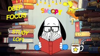 Soft Piano Lofi 🎧📚| Snoopy Chill, Relax and Study screenshot 3