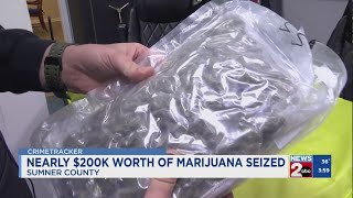 $175K worth of marijuana found in suitcase during Sumner County traffic stop