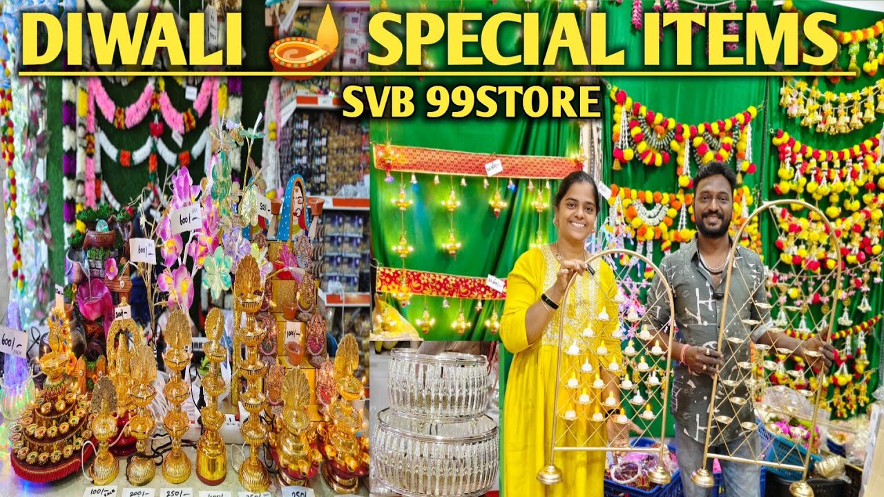 Diwali decoration items #Diyas|lights#garland#Rangoli#Return gifts
