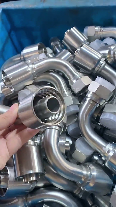 Hydraulic Hose Fittings BSP/JIC/NPT/Metric/ORFS #fitting #youtube #shorts