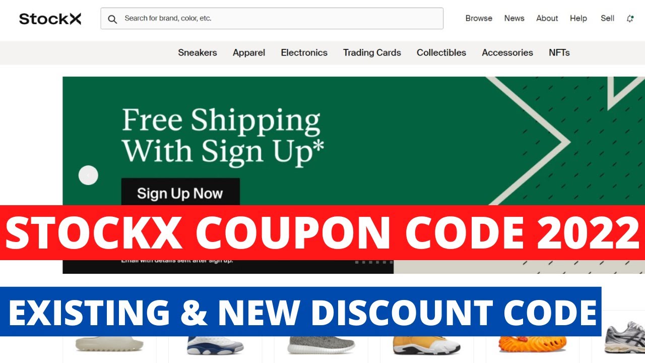 Stockx Coupon Code 2023 How To Get A Stockx Discount Code Discount