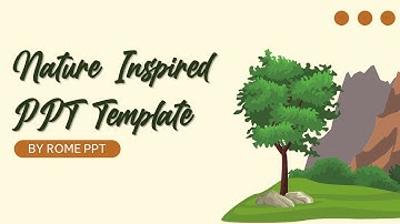 Nature PPT Template by Rome || FREE Template