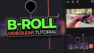 How To Add B-Roll In App | Videoleap Tutorial