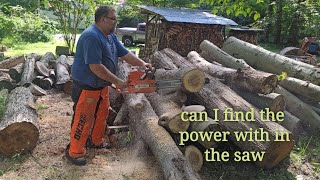 Tune and test time for the 288xp clone saw. Having a few issues. #chainsaw
