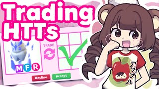 Trading HARD TO TRADE PETS in Roblox ADOPT ME! *successful* 😱🩷