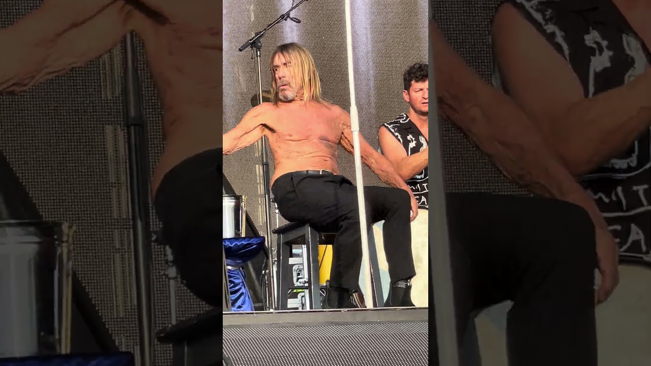 👕💀 Iggy Pop performs half-naked at 78 – and the real question is: why does that scare you?