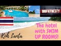 Hotel with swim up rooms!, Lanta resort, Koh Lanta, Thailand