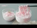 탱글탱글! 딸기우유 젤리국수 만들기 : Strawberry milk Jelly Noodle Recipe | 4K | Cooking tree