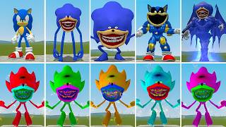 ALL NEW SONIC SUPER VS ALL SONIC GODZILLA POPPY PLAYTIME CHATER 3 FAMILY ? in Garrysmod!,... screenshot 3