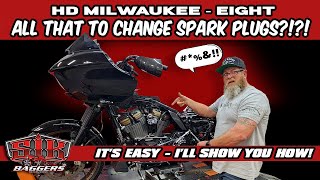 ⚡MilwaukeeEight! DIY Spark Plug Replacement ⚡